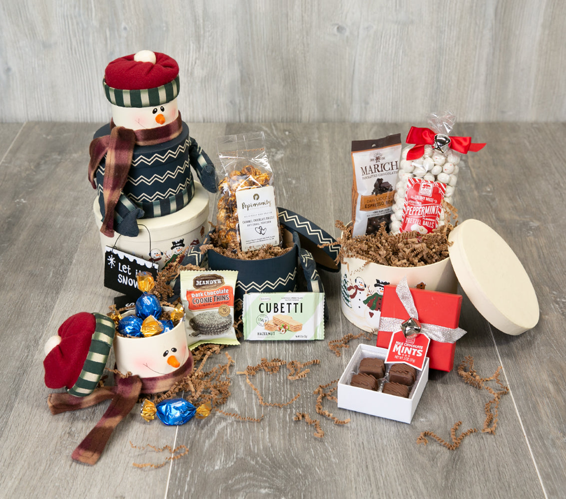 CHRISTMAS SNOWMAN TOWER