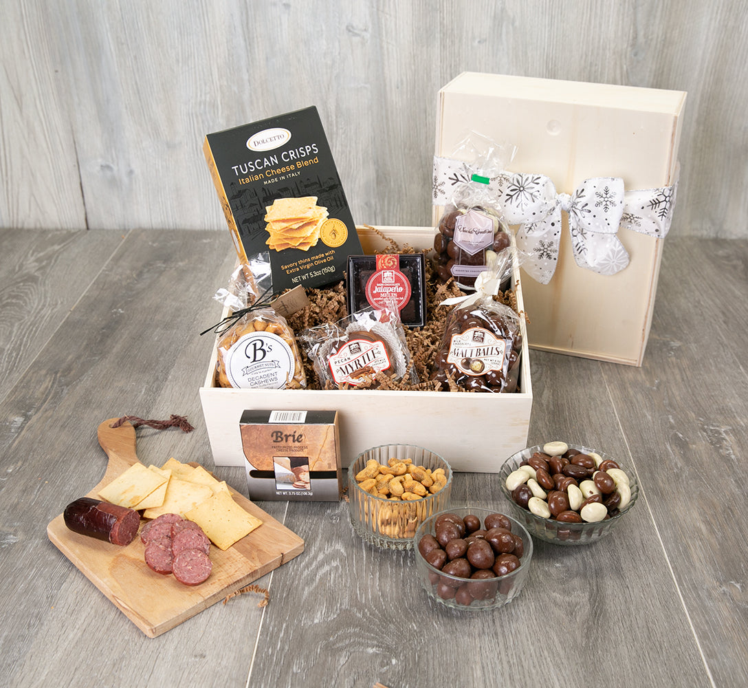 CHRISTMAS CHEESE & SAUSAGE GOURMET SAMPLER